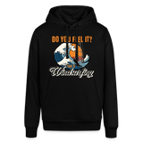 Unisex Bio-Hoodie -do you feel it- - Schwarz