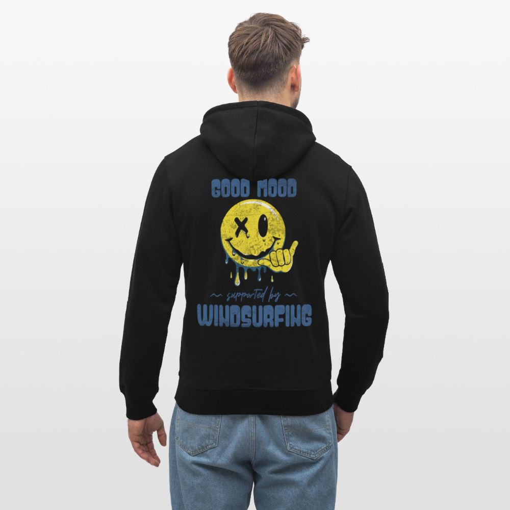 Unisex Bio-Hoodie DRUMMER - Schwarz