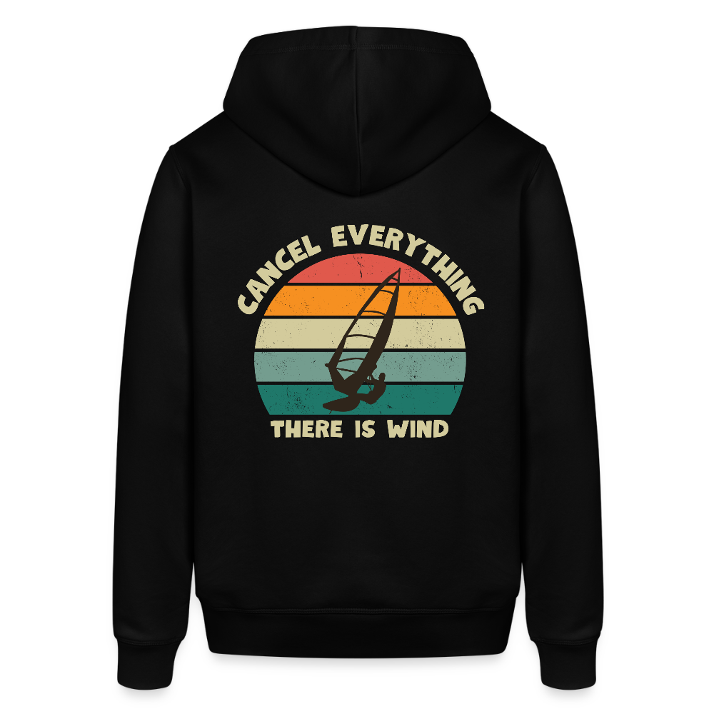 Unisex Bio-Hoodie -cancel everything- - Schwarz
