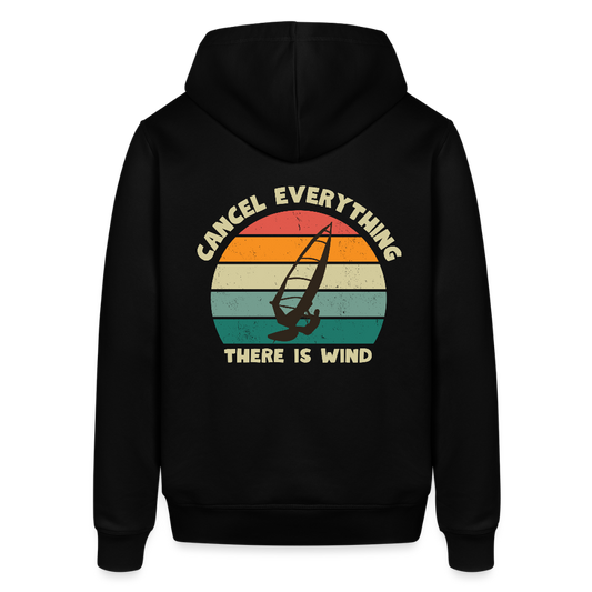 Unisex Bio-Hoodie -cancel everything- - Schwarz