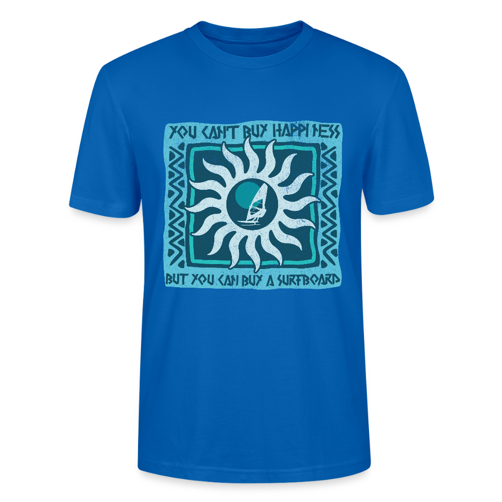 Unisex T-Shirt CRAFTER -buy happiness- - Pfauenblau