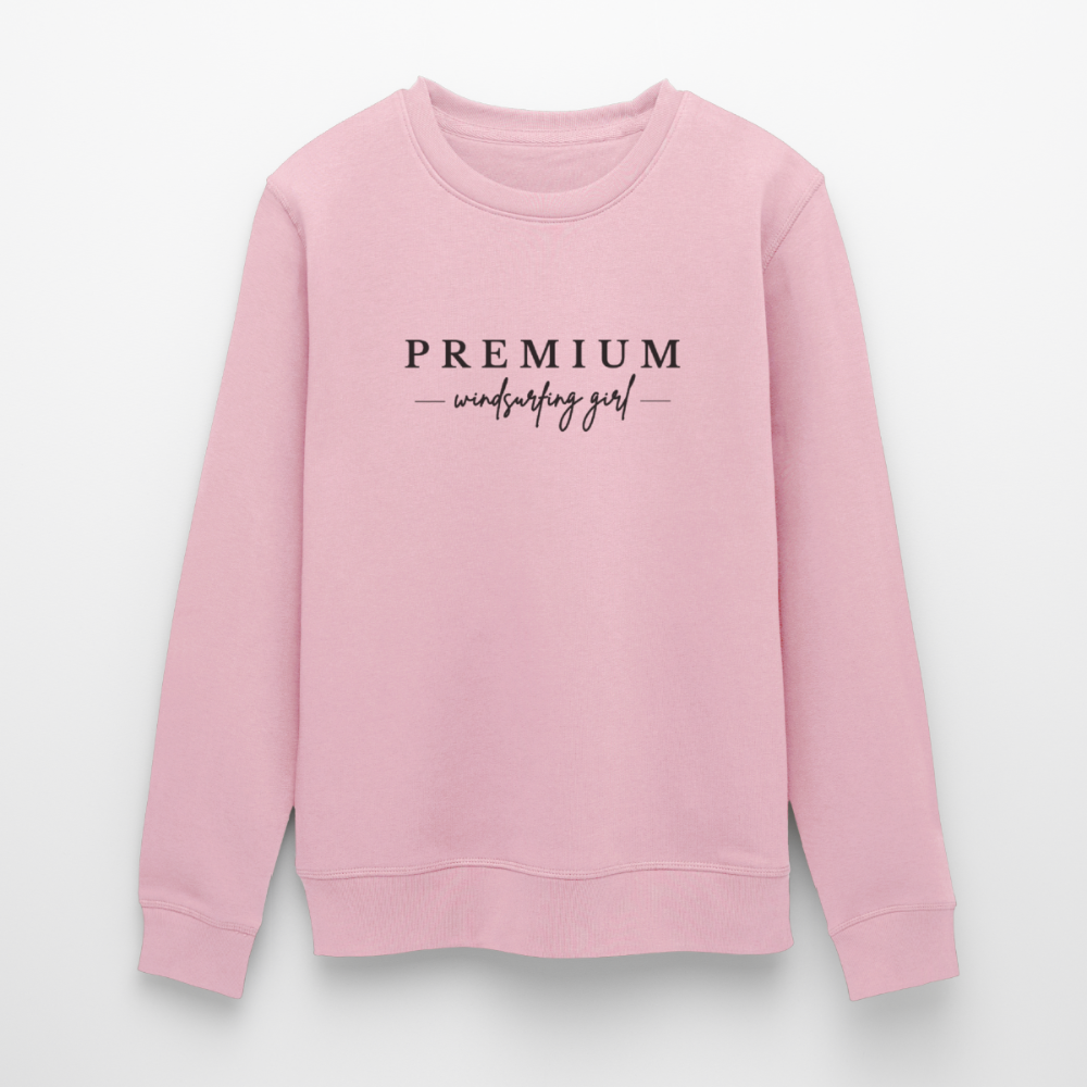 Unisex Bio-Sweatshirt -premium- - Hellrosa