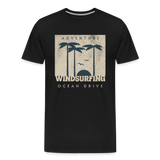 Männer Premium Bio T-Shirt -ocean drive- - Schwarz