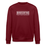 Unisex Bio-Sweatshirt ROLLER -feel the freedom I- - Burgunderrot