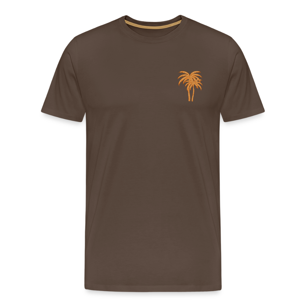 Männer Premium T-Shirt -beach- - Edelbraun
