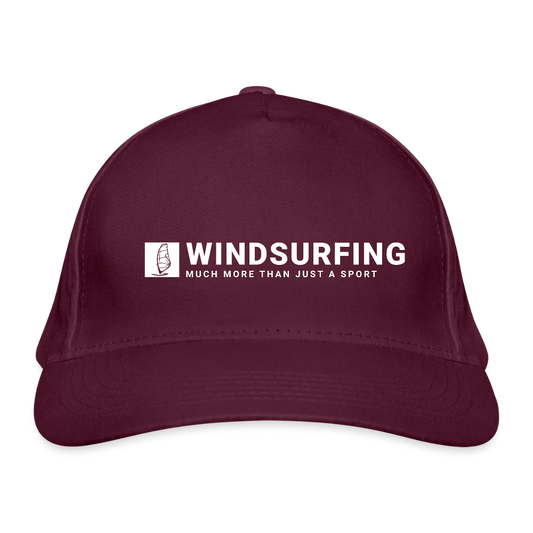 Surfer Caps Herren -MUCH MORE THAN JUST A SPORT- - Burgunderrot