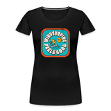 Frauen Premium Bio T-Shirt -feels good- - Schwarz