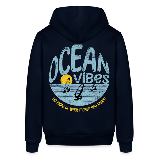 Unisex Bio-Hoodie -do more- - Navy