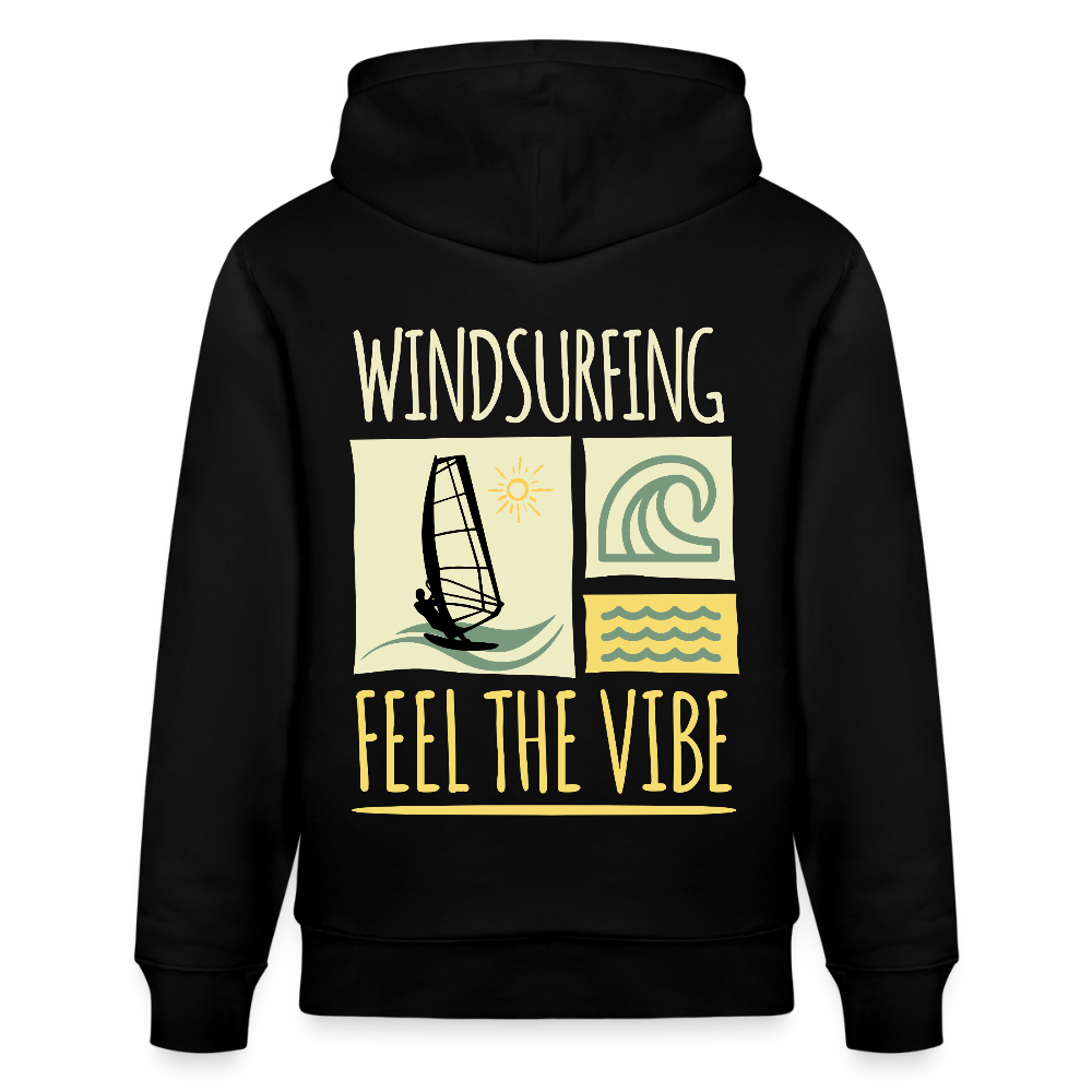 Safis Sports Bio-Hoodie CRUISER -feel the vibe- - Schwarz