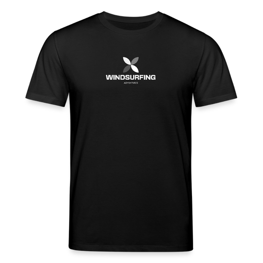 Männer Bio-T-Shirt -adventures- - Schwarz
