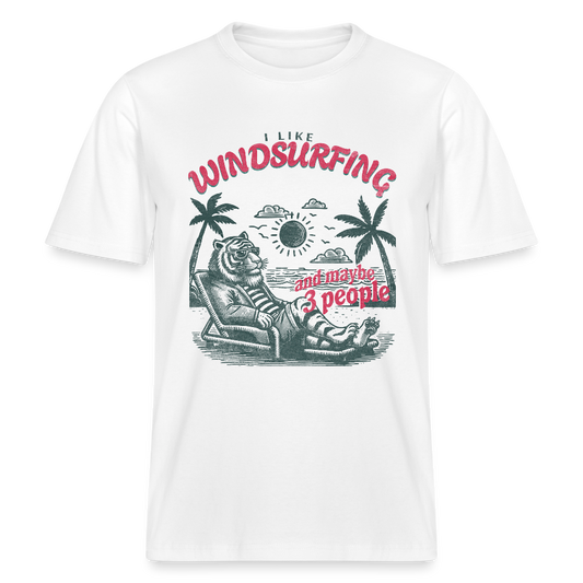 Relaxed Fit Unisex Bio-T-Shirt - I like - - Weiß