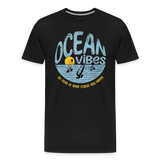 Männer Premium Bio T-Shirt -do more- - Schwarz
