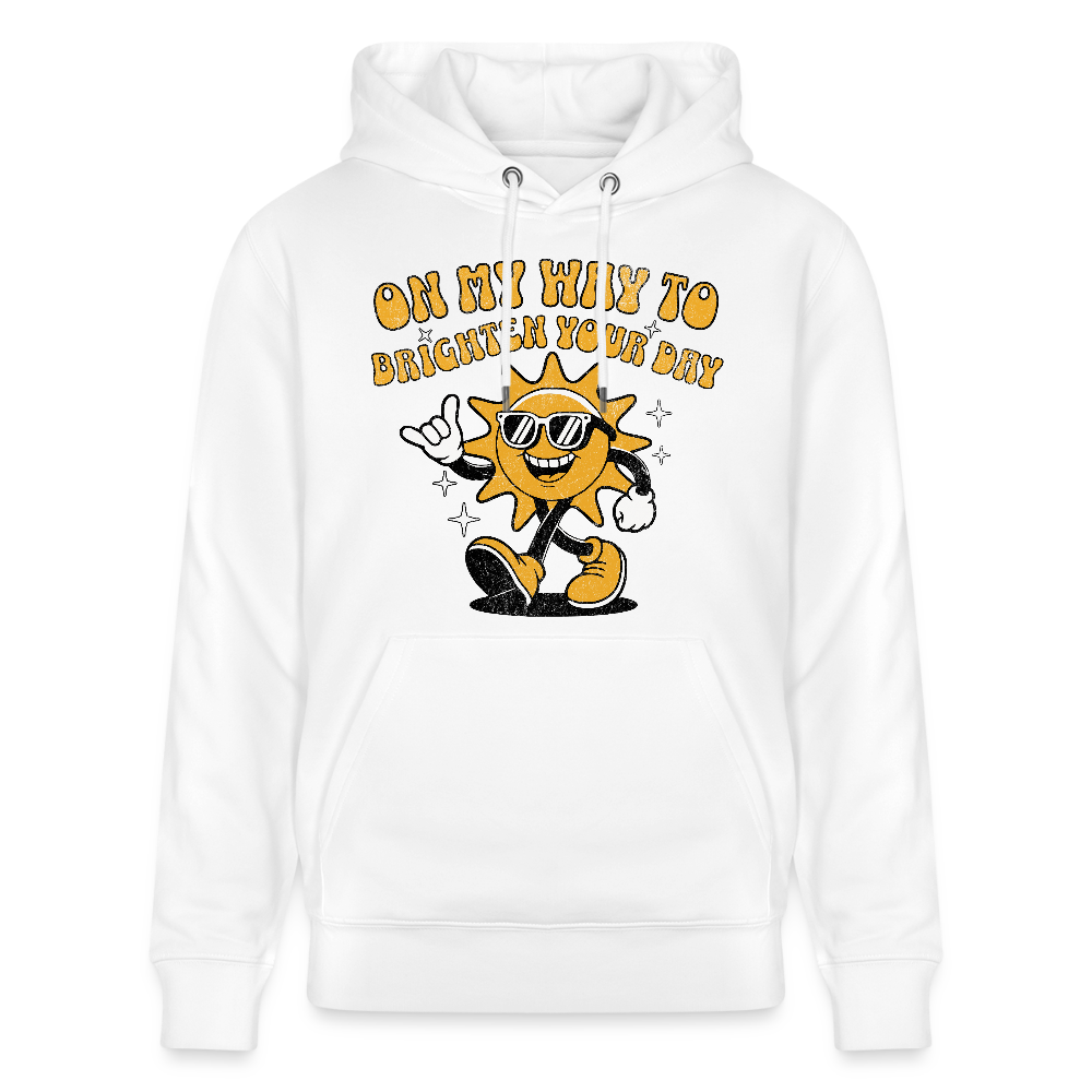 Safis Sports Bio-Hoodie CRUISER -on my way- - Weiß