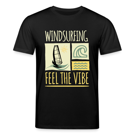 Unisex Bio-T-Shirt CREATOR -feel the vibe- - Schwarz