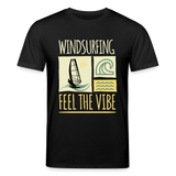 Unisex Bio-T-Shirt CREATOR -feel the vibe- - Schwarz