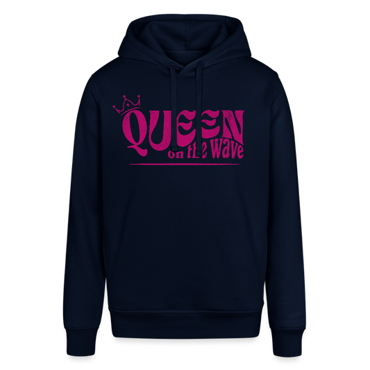 Unisex Hoodie -Queen on the wave- - Navy