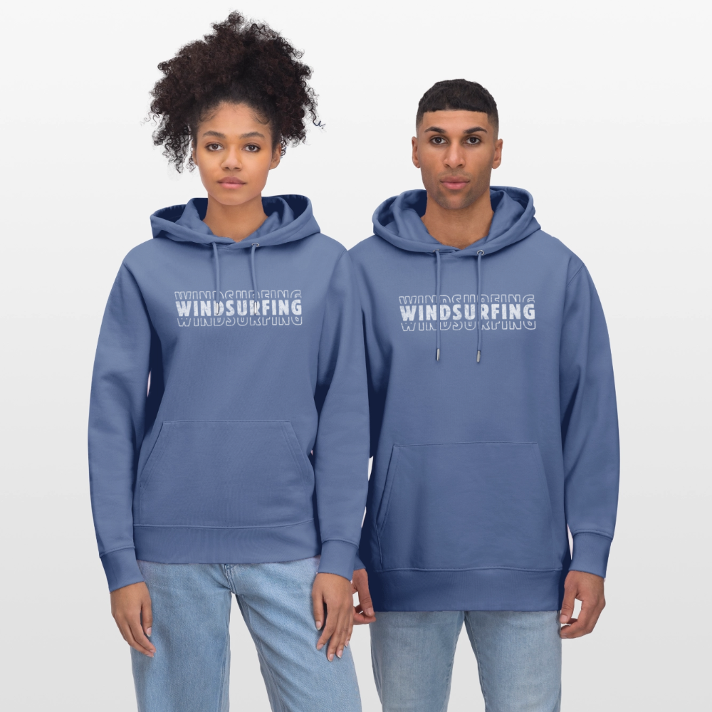 Unisex Bio-Hoodie CRUISER -windsurfing- - Blau