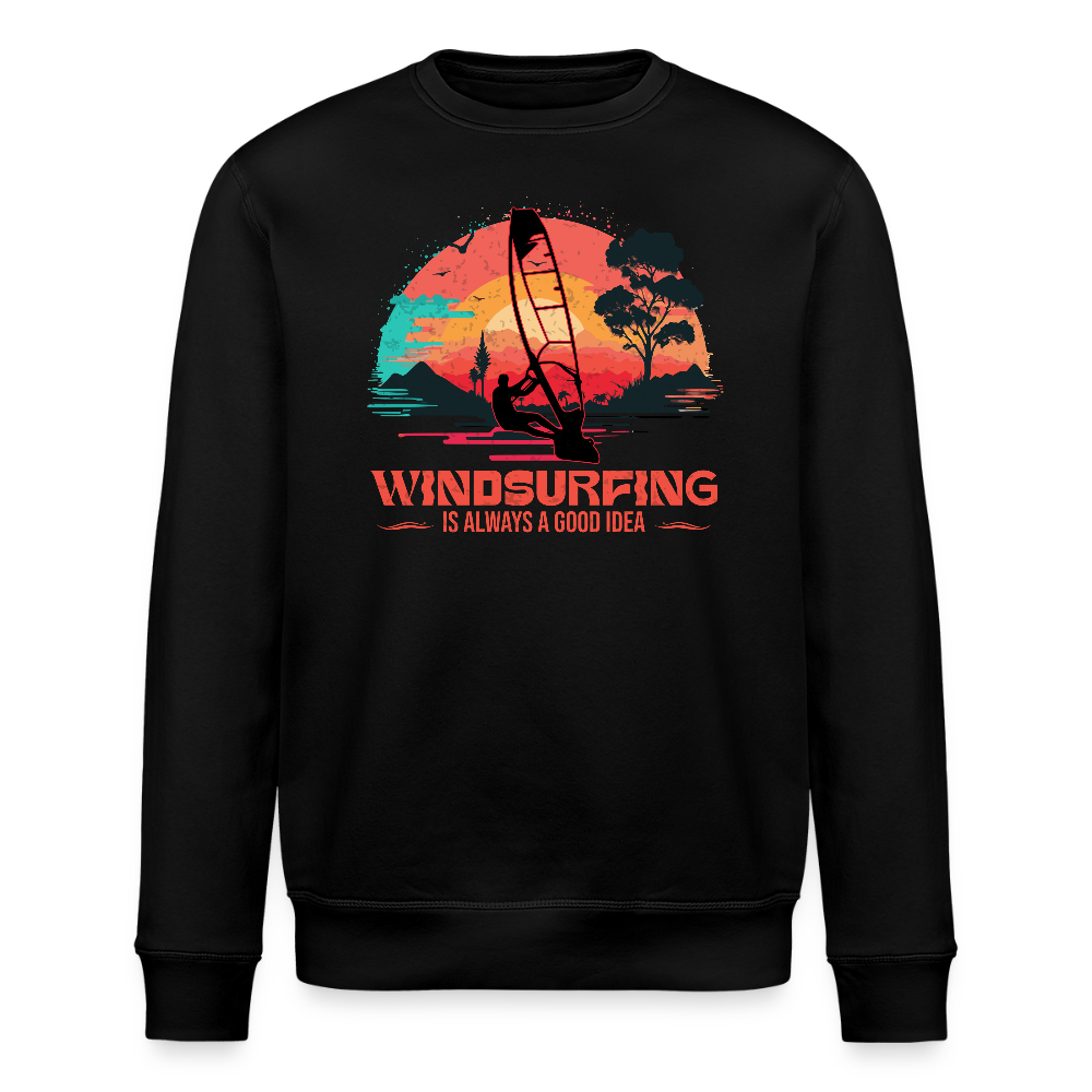 Unisex Bio-Sweatshirt -good idea- - Schwarz