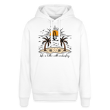 Unisex Bio-Hoodie -better life- - Weiß