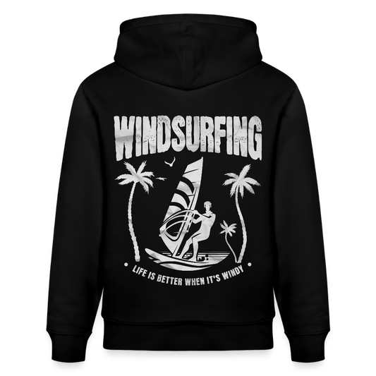 Unisex Bio-Hoodie CRUISER -better life- - Schwarz