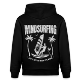 Unisex Bio-Hoodie CRUISER -better life- - Schwarz