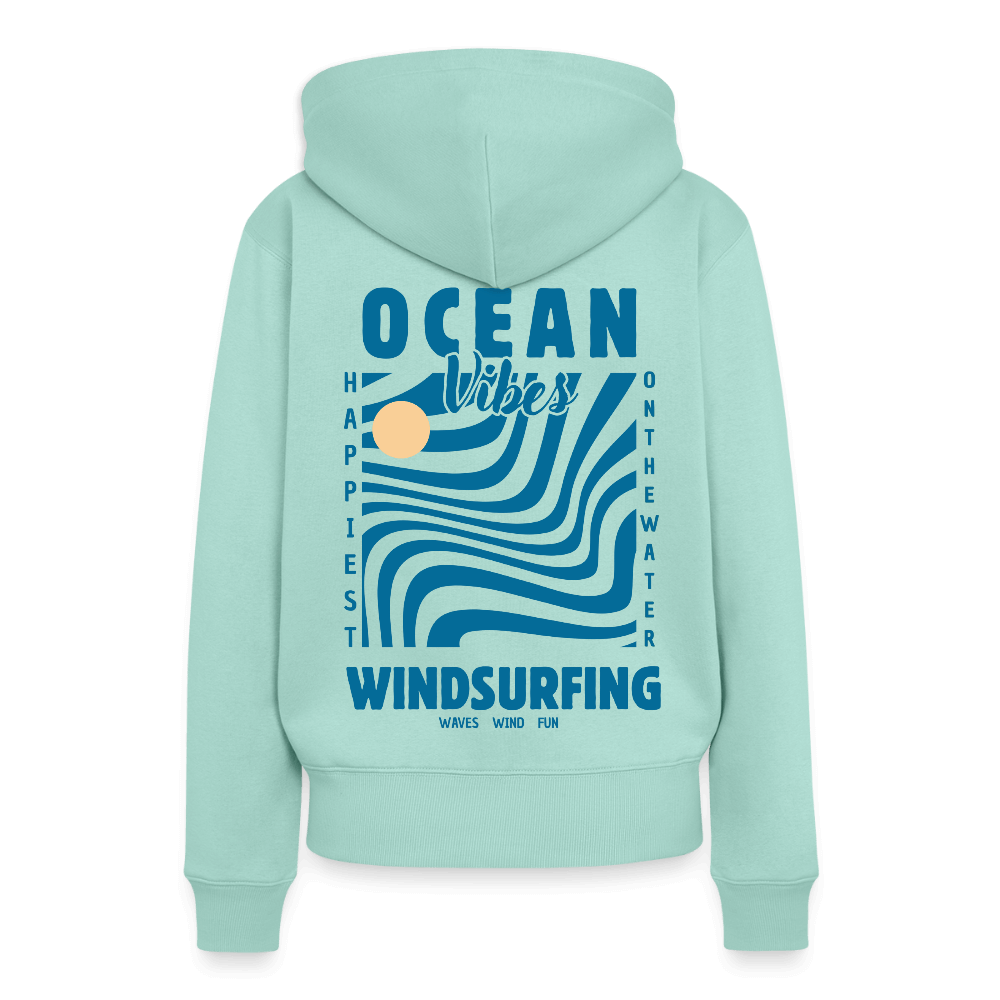 Frauen Premium Hoodie -happiest- - Mint