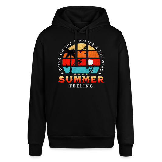 Unisex Bio-Hoodie -bring on the sunshine- - Schwarz