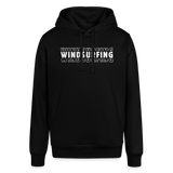 Unisex Bio-Hoodie -windsurfing- - Schwarz