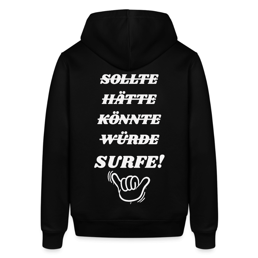 Bequemer Unisex Hoodie surfe! im Windsurf Look.