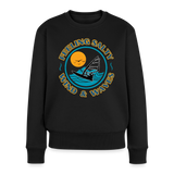 Frauen Premium Pullover -feeling salty- - Schwarz
