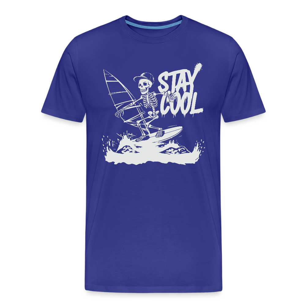 Männer Premium Bio T-Shirt -stay cool- - Königsblau