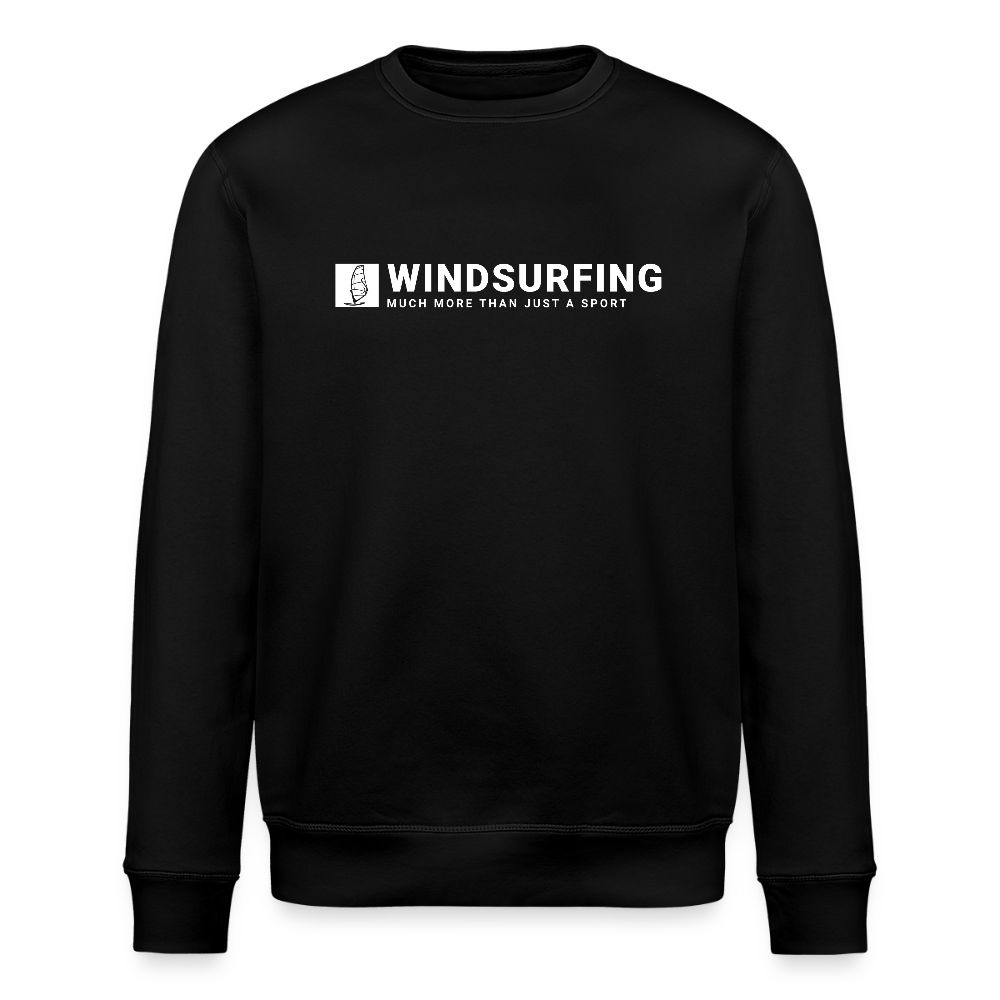 Unisex Bio-Sweatshirt ROLLER -more than just a sport- - Schwarz