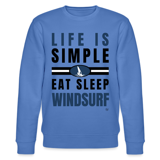 Windsurfen Kleidung - Unisex Bio-Sweatshirt CHANGER - Blau