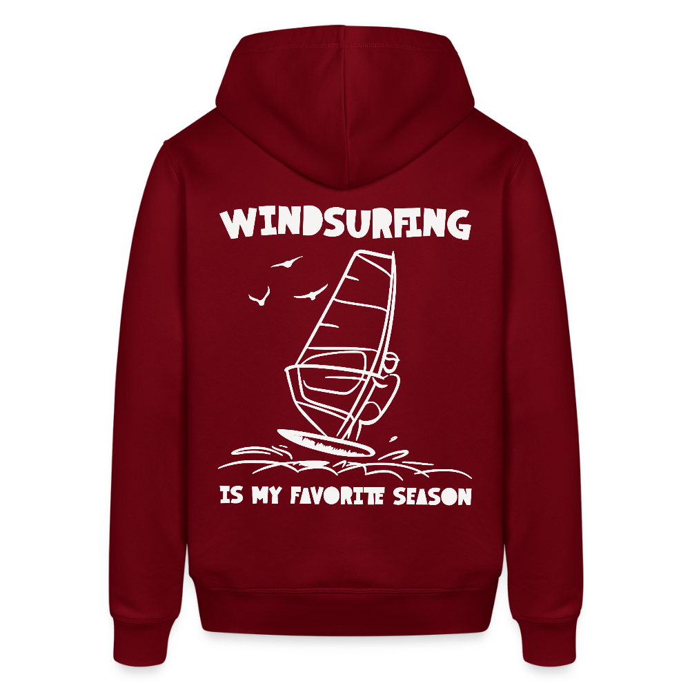 Unisex Bio-Hoodie -season- - Burgunderrot