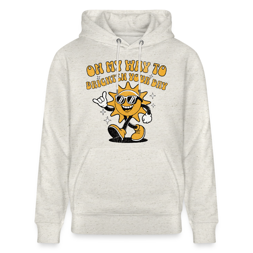 Safis Sports Bio-Hoodie CRUISER -on my way- - Beige meliert