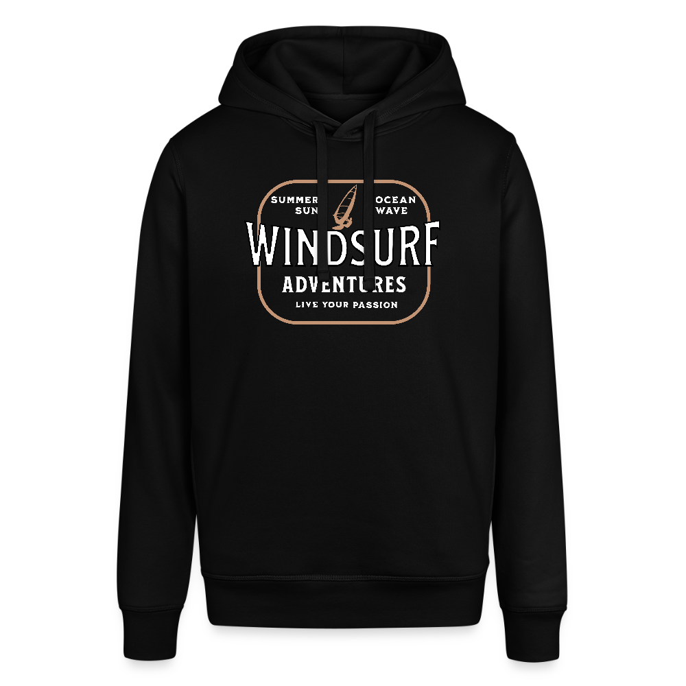 Unisex Bio-Hoodie -passion- - Schwarz