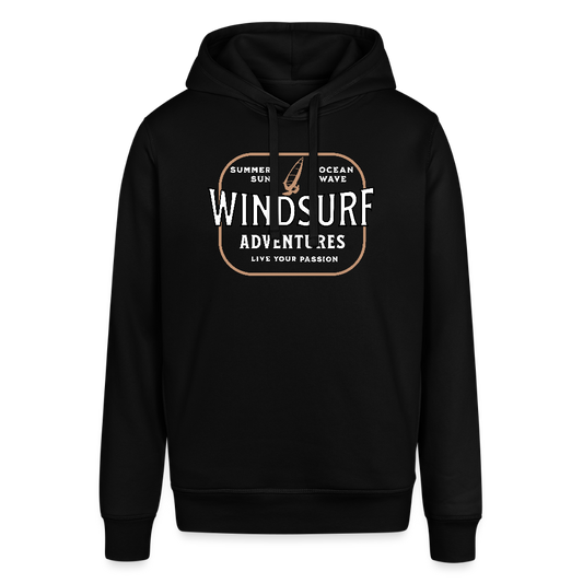 Unisex Bio-Hoodie -passion- - Schwarz