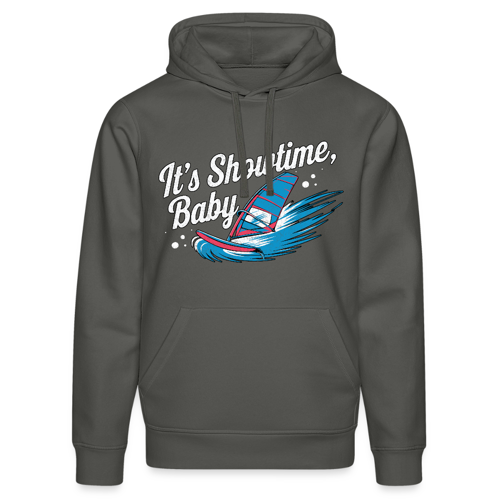 Unisex Bio-Hoodie DRUMMER -showtime- - Anthrazit