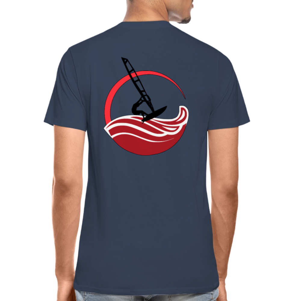 Männer Premium Bio T-Shirt -aut264- - Navy