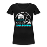 Frauen Premium Bio T-Shirt -adventure- - Schwarz