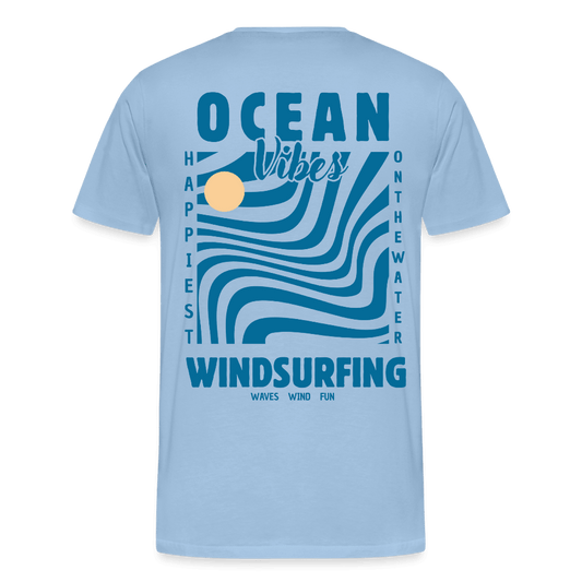 Männer Premium T-Shirt -happiest- - Sky