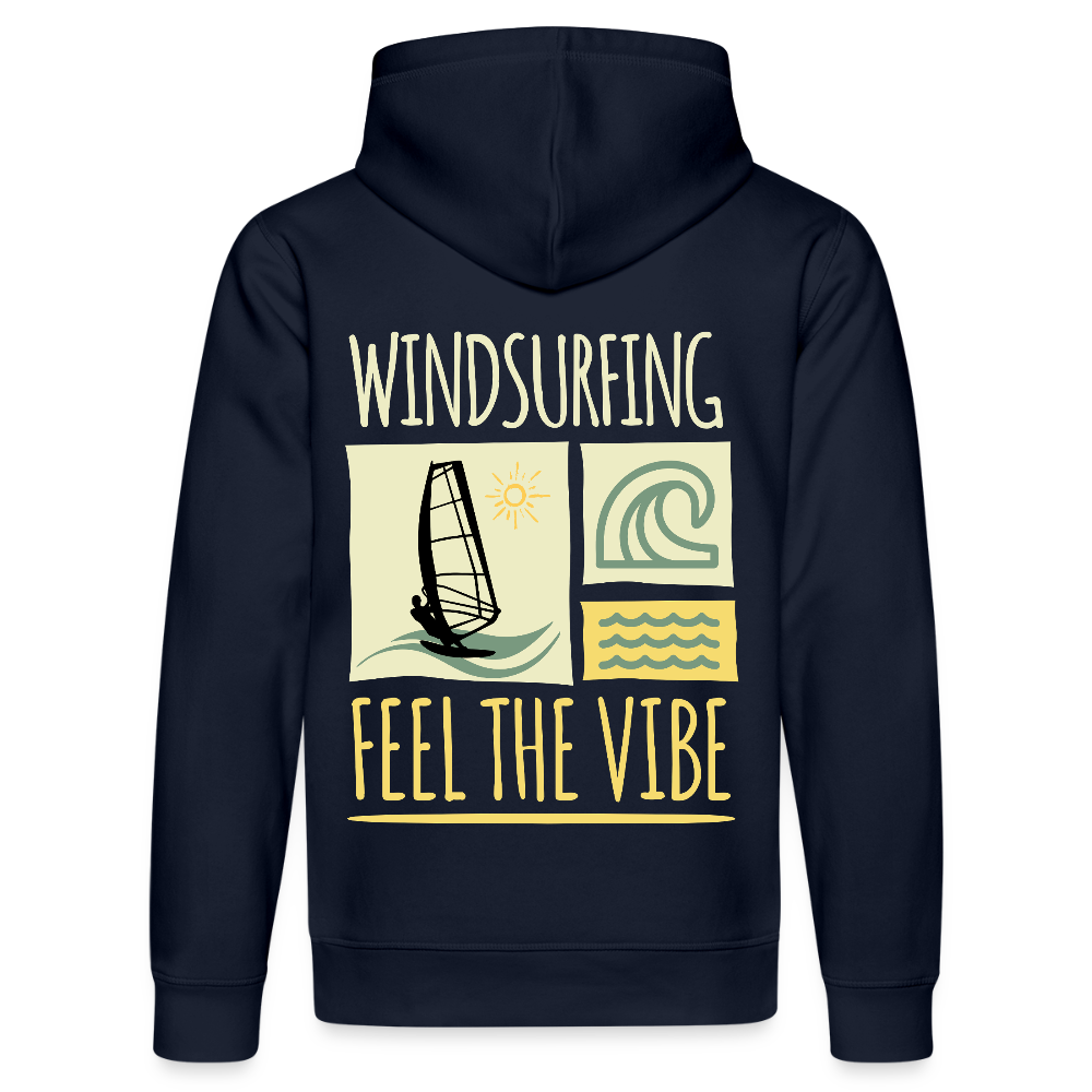 Unisex Bio-Hoodie DRUMMER -feel the vibe- - French Navy