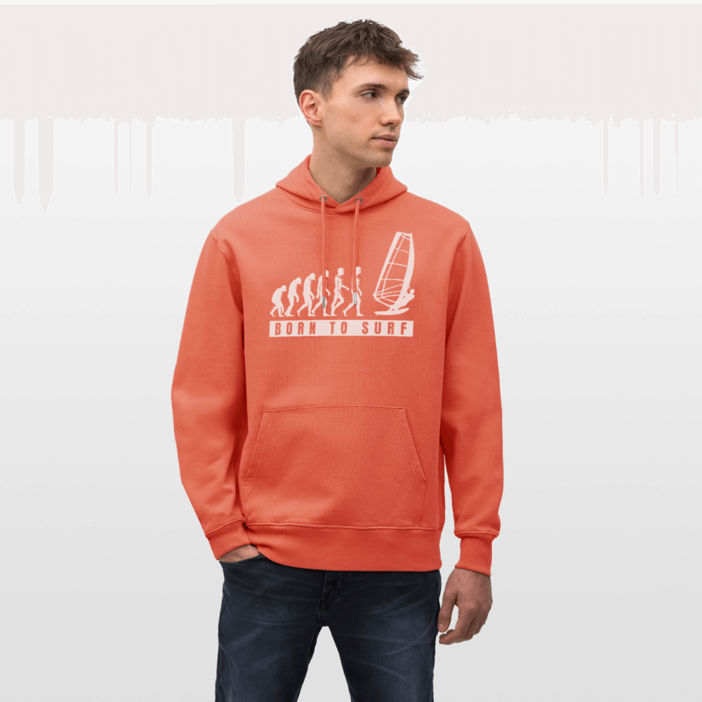 Unisex Bio-Hoodie CRUISER -evolution- - Hellrot