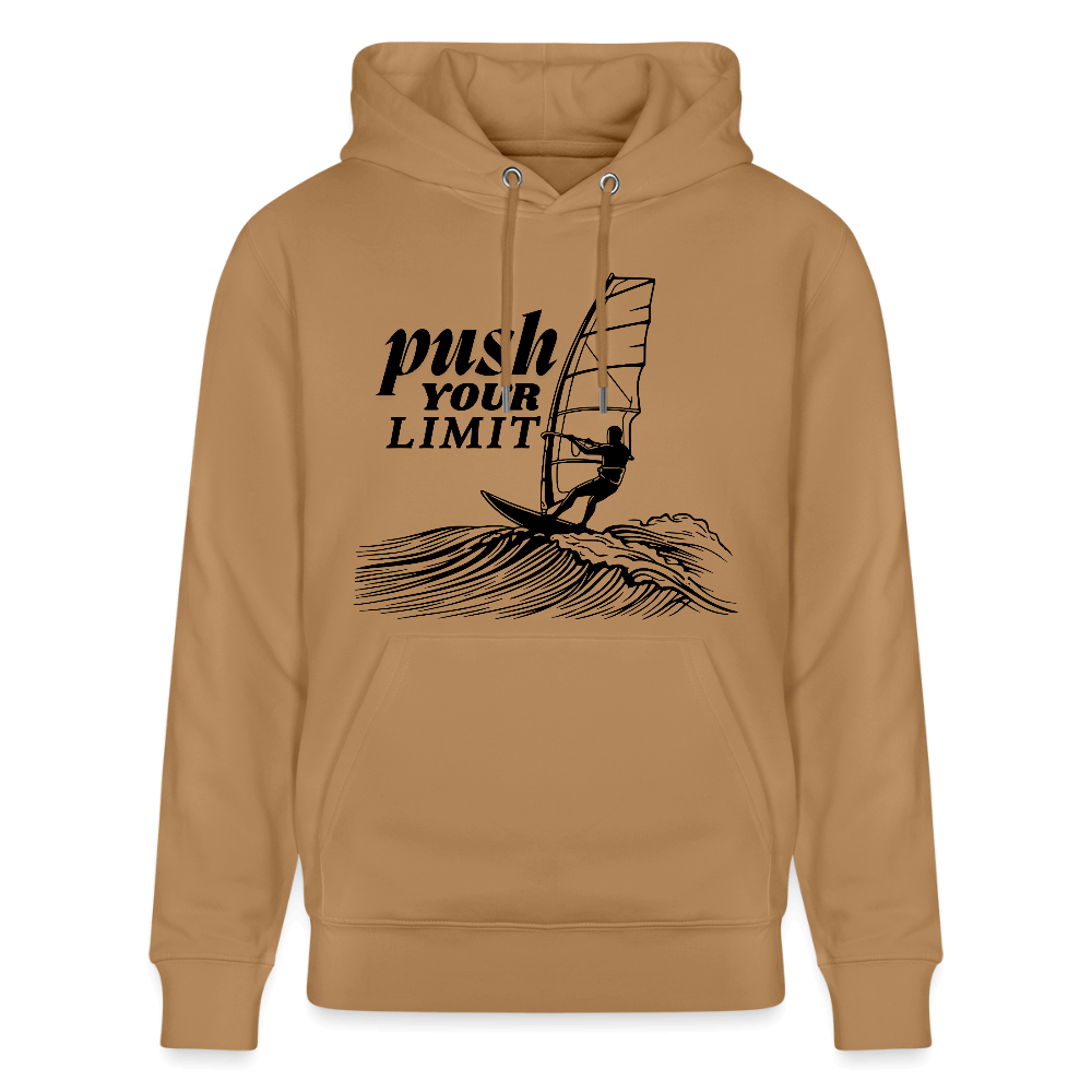 Windsurf Kleidung -Hoodie CRUISER -push- - Karamell