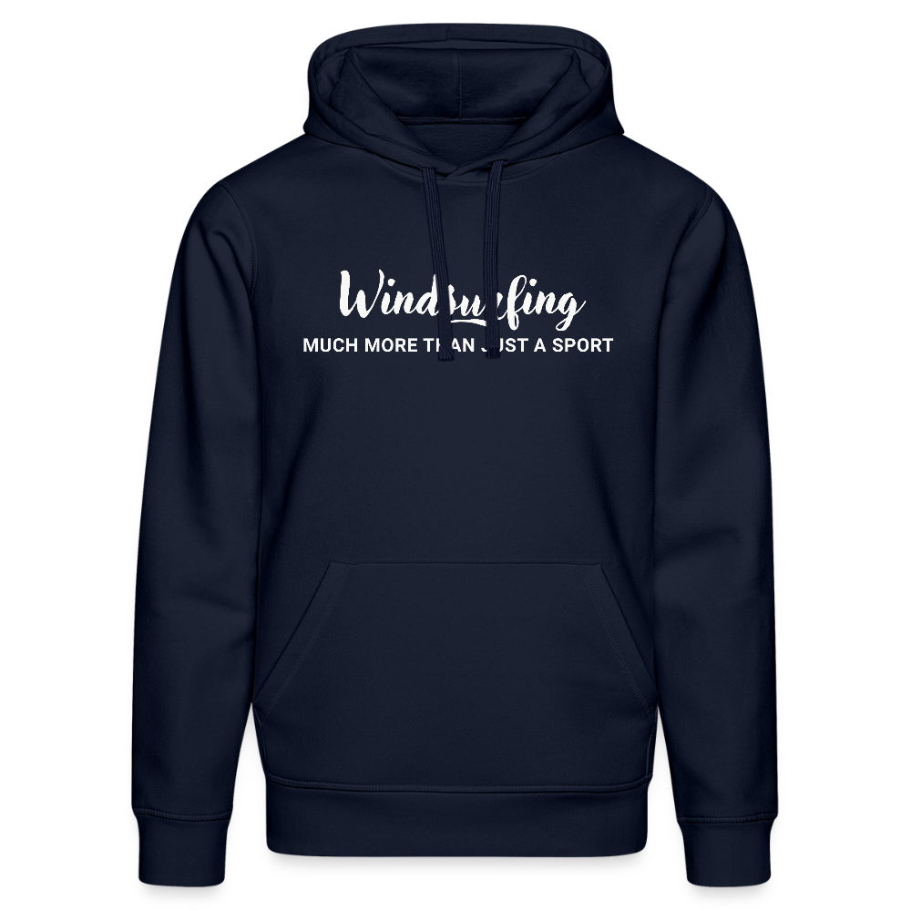 Geschenke Für Windsurfer - Unisex Bio-Hoodie DRUMMER -much more- - French Navy