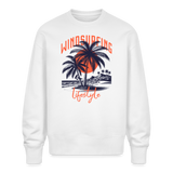 Unisex Oversize Bio Pullover -Lifestyle- - Weiß