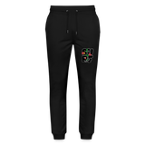 Unisex Bio Jogginghose -surf girl- - Schwarz