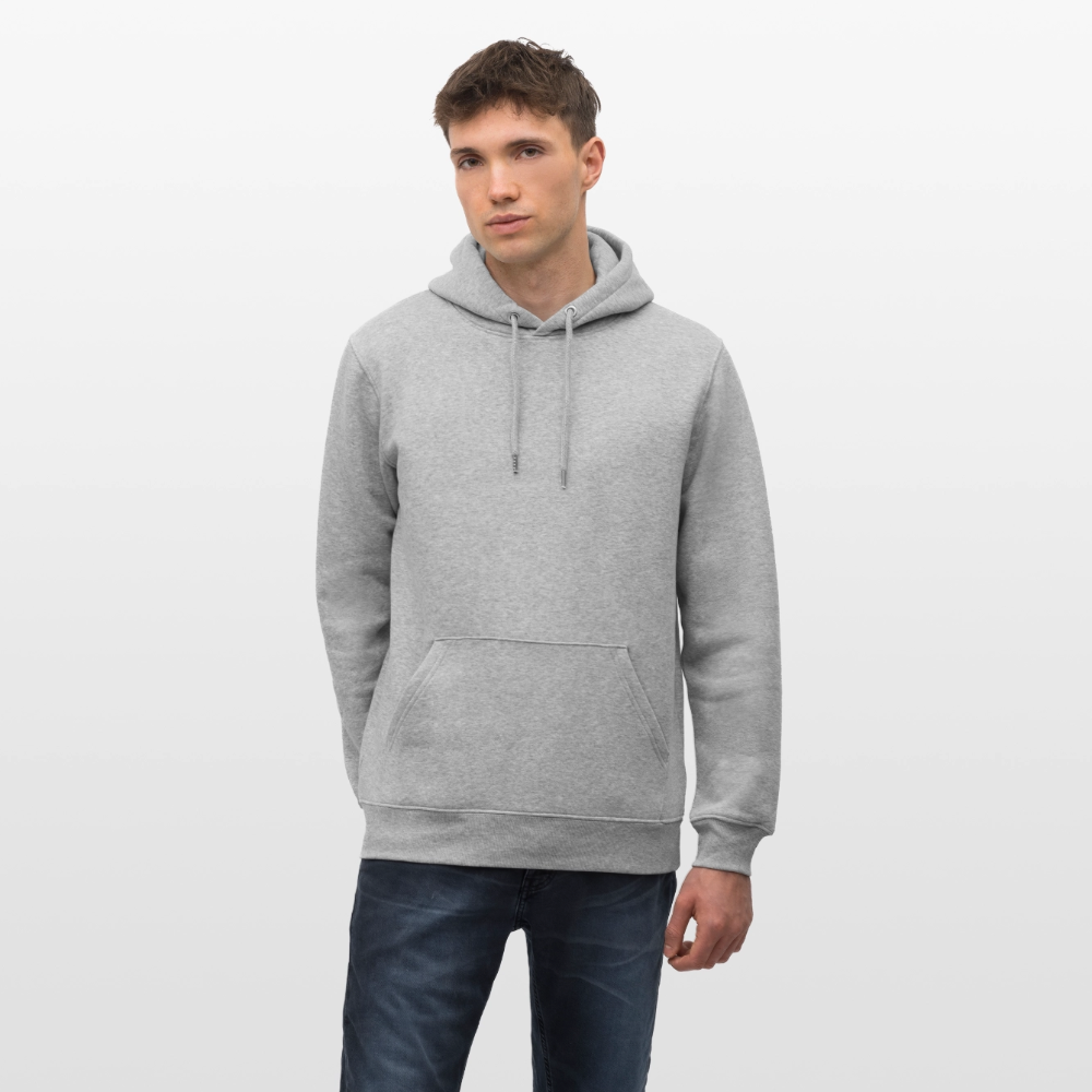 Unisex Bio-Hoodie CRUISER -better life- - Grau meliert