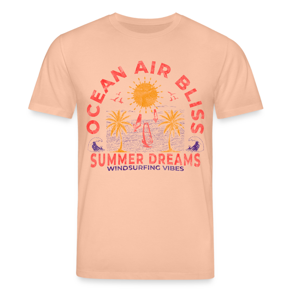 Unisex Bio-T-Shirt CREATOR -ocean air bliss- - Pfirsich