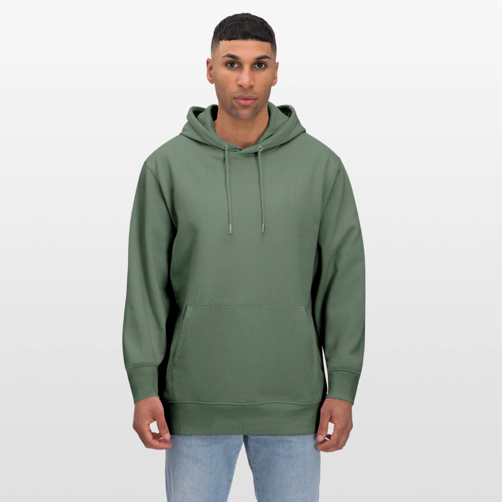 Unisex Bio-Hoodie CRUISER -give me wind and water- - Tanngrün
